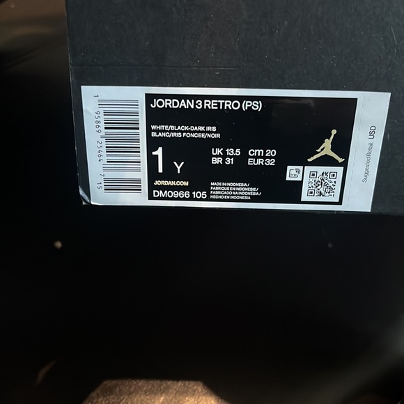 Jordan 3 Retro (PS) - Picture 4 of 5